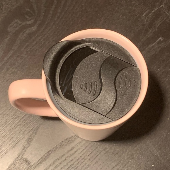 Disney Pink & Gold Mickey Heads Ceramic Travel Mug - Picture 9 of 10